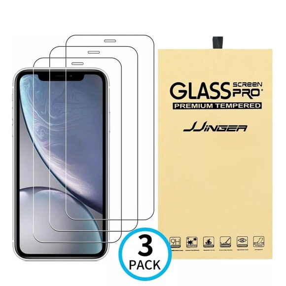 3 X Tempered Glass Screen Protector For iPhone 16 Pro Max - Picture 1 of 10
